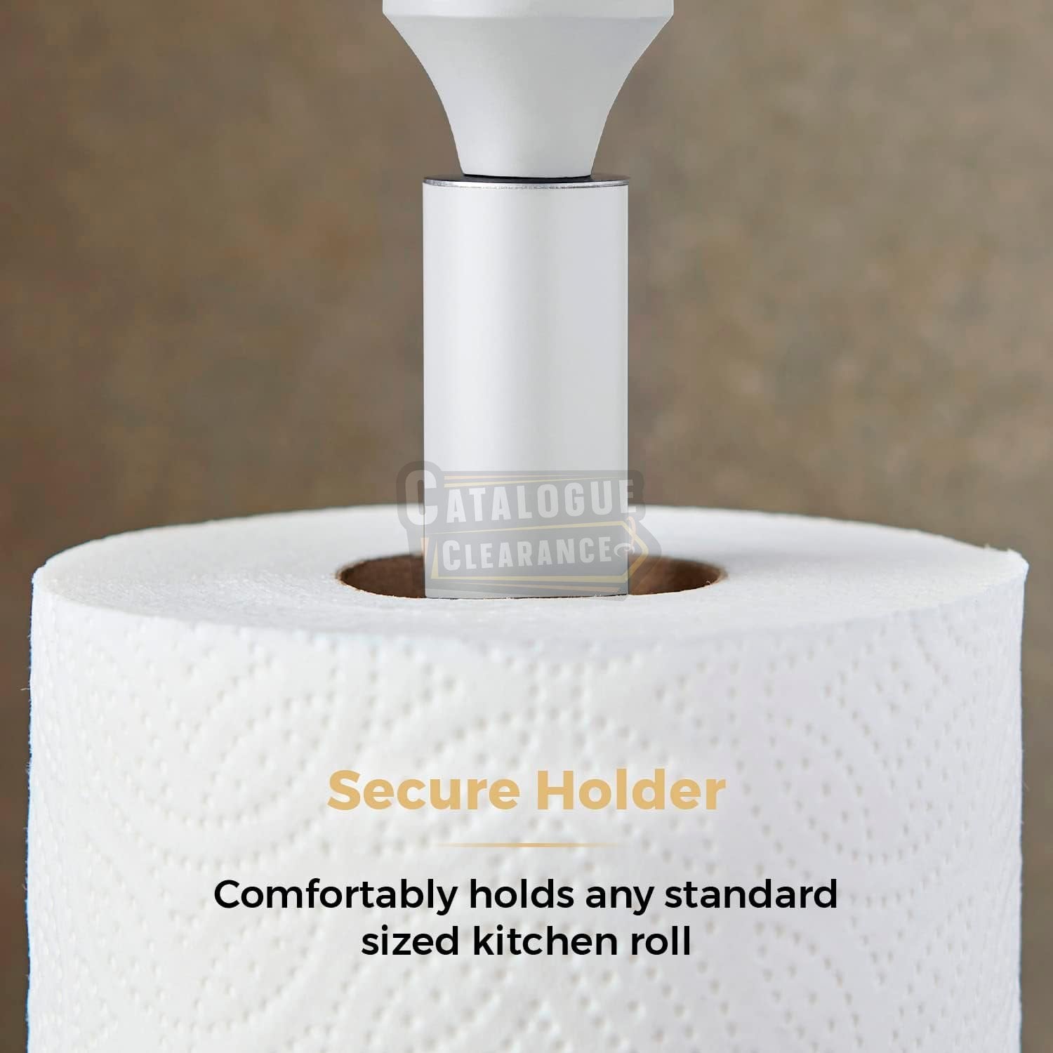 Tower Mug Tree and Towel Pole Set with Anti-Slip Base