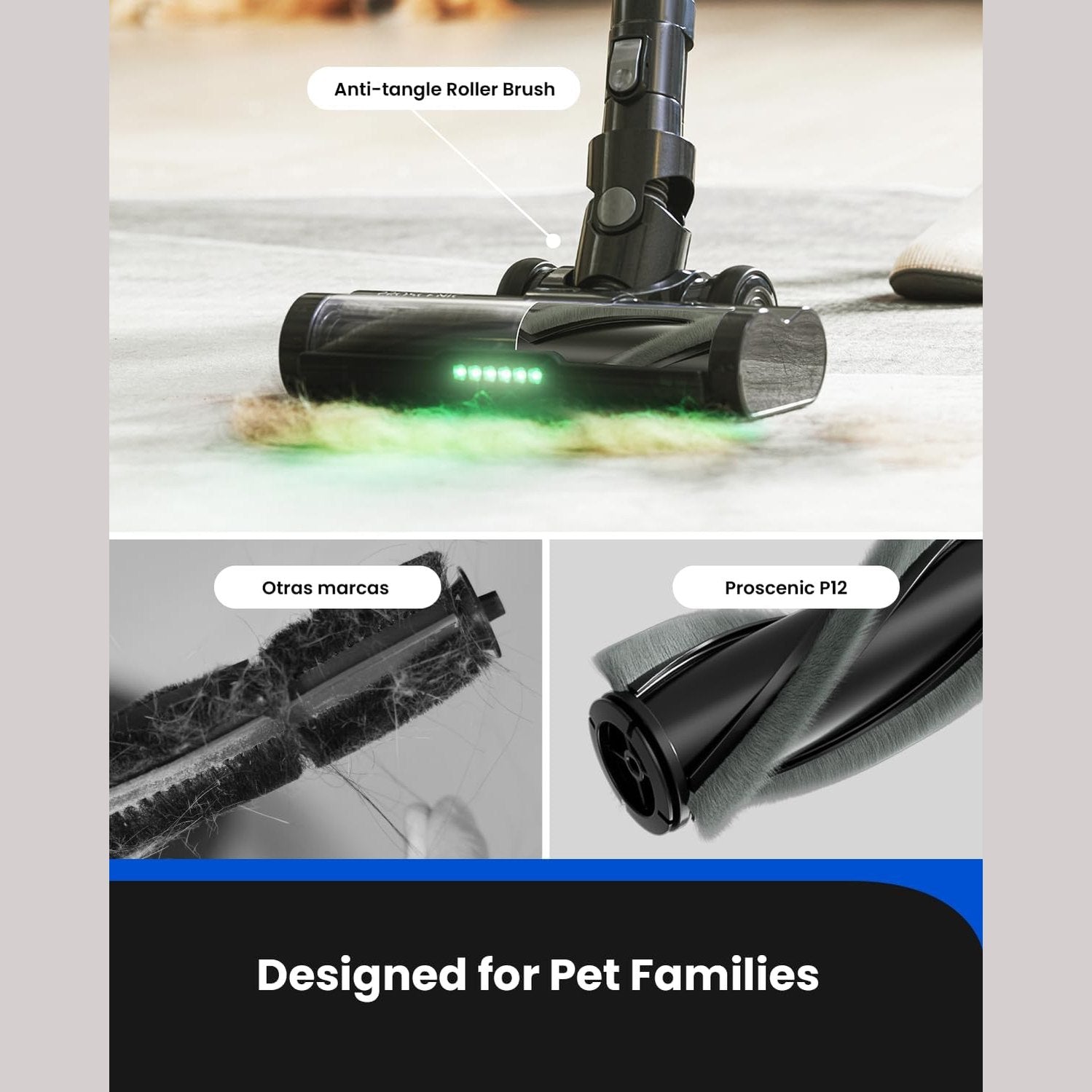 Proscenic P12 Cordless Stick Vacuum