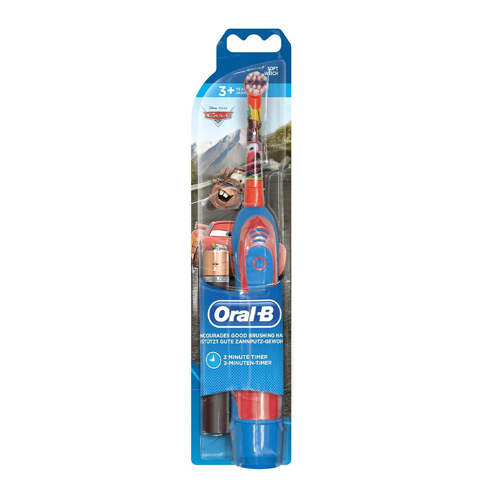 Oral-B Stages Power Kids Electric Toothbrush with Cars or Princess Design - Battery Operated