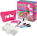 GirlZone Unicorn Nail Art Kit, 16-Piece Nail Art Set for Girls Nail Studio