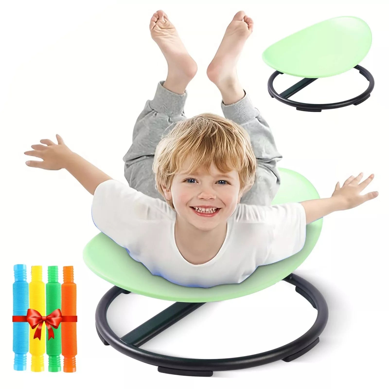 Sit and Spin Sensory Spinning Seat – Engaging Wobble Chair for Kids