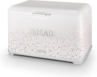 Tower T826150TAN Terrazzo Bread Bin in Tan, 13.5L