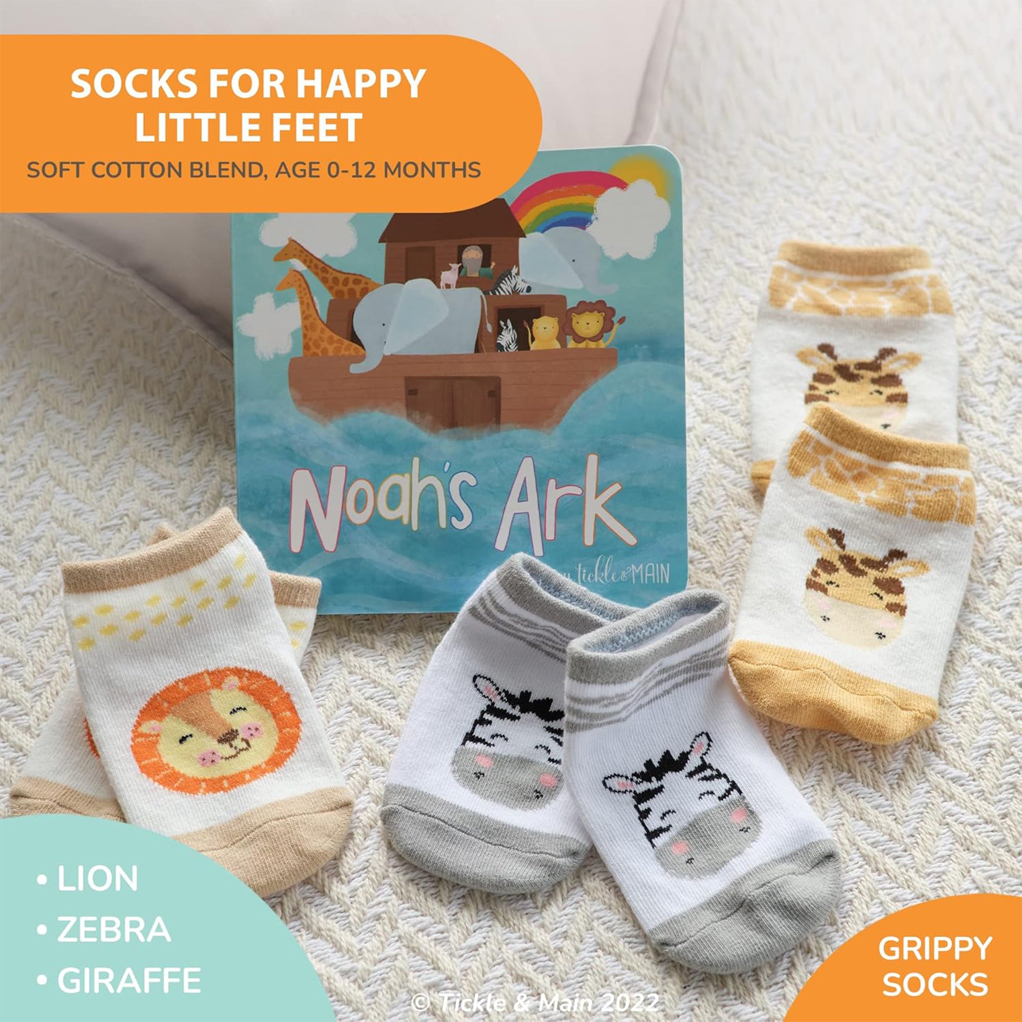 Noah's Ark 9-Piece Gift Set Bundle for Infants