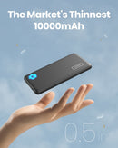 INIU B41 Power Bank 15W High Speed Charging Slimmest 10,000mAh