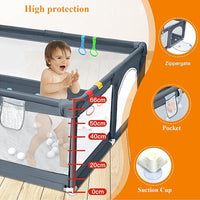 Breathable Anti-Collision Baby Playpen