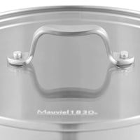 Mauviel 1830 Stainless Steel Tri-Ply Induction 24cm Stockpot