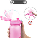 Baomy Sports Water Bottle 1Litre, Adults/Kids Water Bottle with Filter