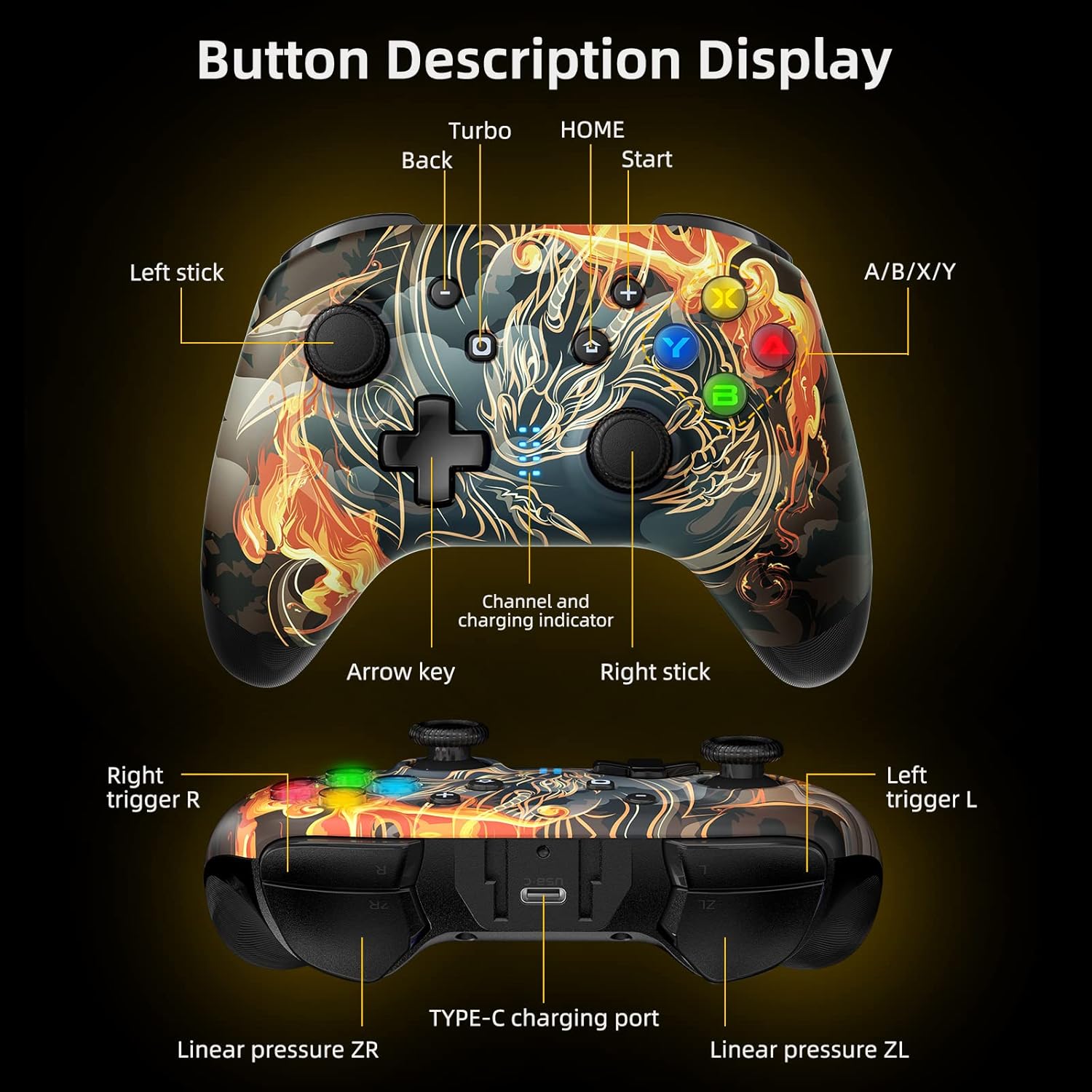 EasySMX Wireless Gamepad Controller: Seamless Gaming Experience