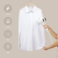 NECESSARY Premium Foldable Clothing Steamer, 1200W Portable Garment Steamer