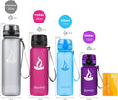 Baomy Sports Water Bottle 1Litre, Adults/Kids Water Bottle with Filter