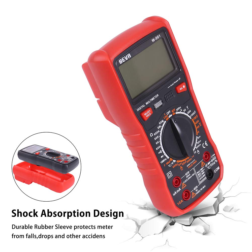 Digital Multimeter, True RMS Temperature