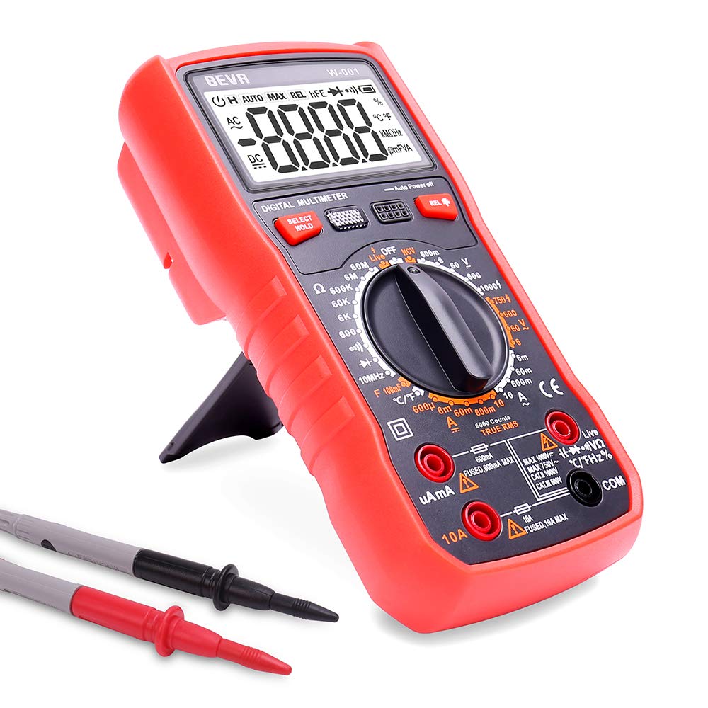 Digital Multimeter, True RMS Temperature