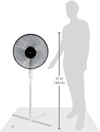 Amazon Basics 3-Speed Oscillating Pedestal Floor Fan with Tiltable Head