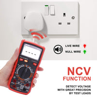 Digital Multimeter, True RMS Temperature