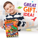 Paint Your Own Dinosaur Money Bank, Awesome Craft Kit with 13 Paint Colors