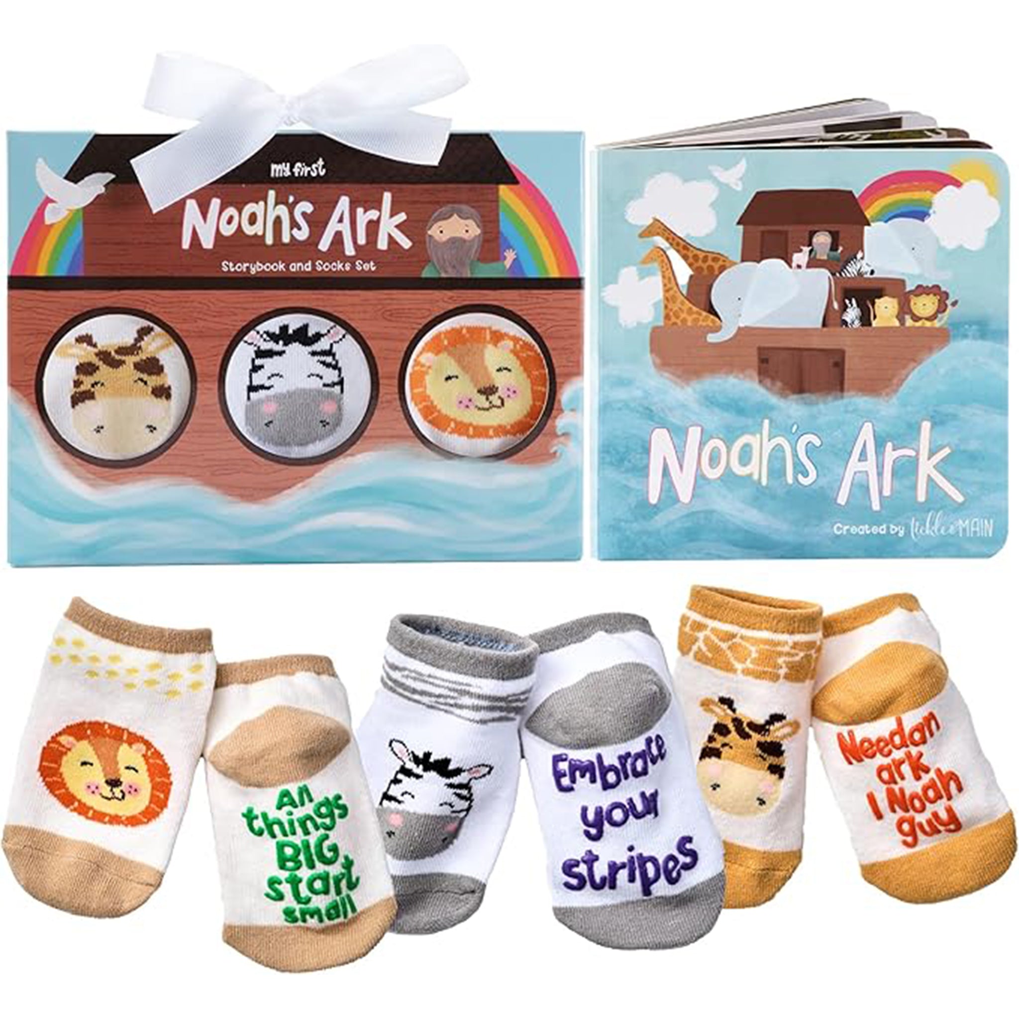 Noah's Ark 9-Piece Gift Set Bundle for Infants