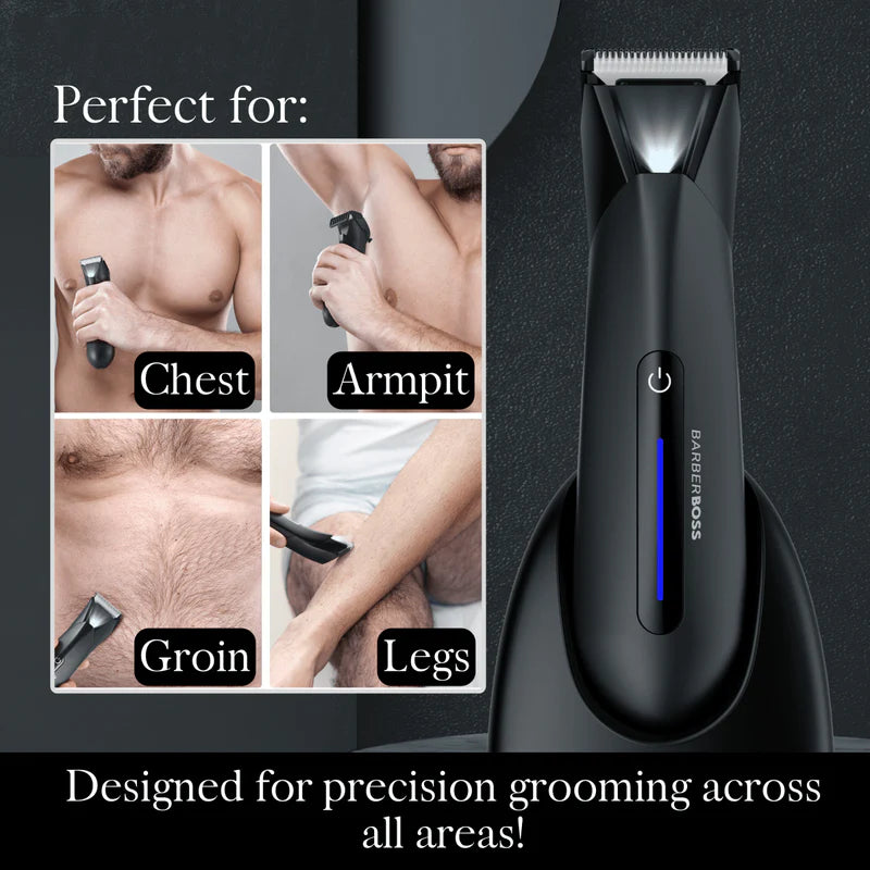 BarberBoss QR-2682 Dual Men's Hair & Beard Trimmer Set