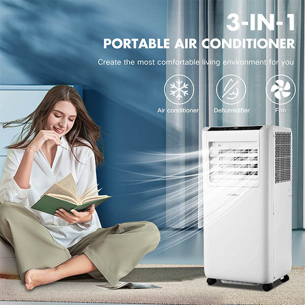 Lexent 7000 BTU Portable Air Conditioner & Dehumidifier