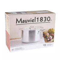 Mauviel 1830 Stainless Steel Tri-Ply Induction 24cm Stockpot